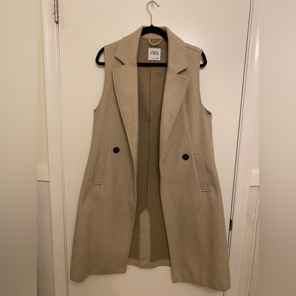 Zara Long Vest